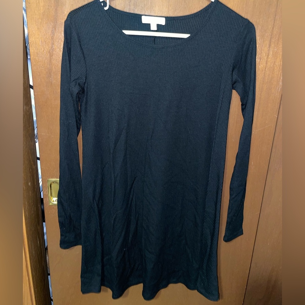 Black T-shirt Dress